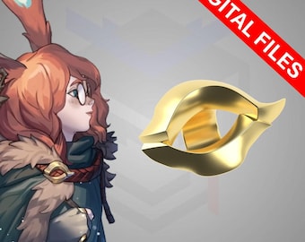 Aurora's Cloak Accessory/Ring [STL Files] - League of Legends