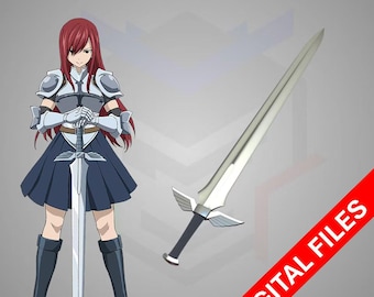 エルザ・スカーレット：天輪の剣 - コスプレ PDF ベクター パターン