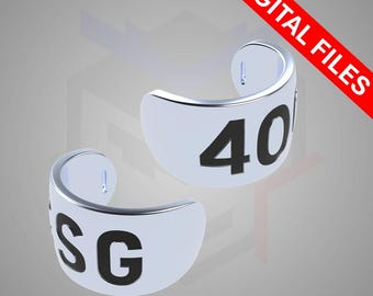 Nico Robin's Egghead Arm Bracelets [STL Files]