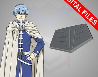 Himmel's Cape Brooch [STL File] - Frieren: Beyond Journey's End