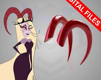 Lilith Morningstar's Horns [STL File] - Hazbin Hotel