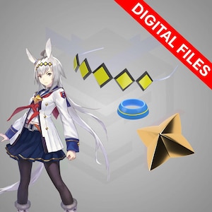 Oguri Cap's Accessories [STL Files] - Uma Musume: Pretty Derby