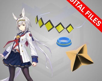 Oguri Cap's Accessories [STL Files] - Uma Musume: Pretty Derby