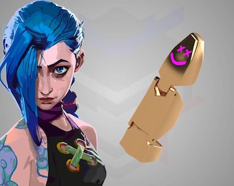 Dito meccanico di Jinx [File STL] - Arcane