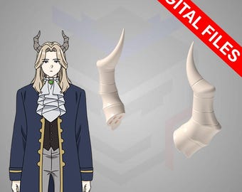 Lügner's Horns [STL Files] - Frieren: Beyond Journey's End