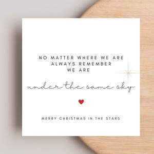 Angel Christmas Card, Missing Someone At Christmas, Bereaved Christmas Card, Heavenly Christmas Card, Christmas Card for Someone in Heaven