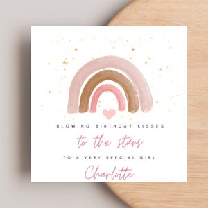 Angel Birthday Card, Heavenly Birthday Card, Birthday Card To Heaven, Stillbirth Card, Miscarriage Card, Childloss Birthday Card
