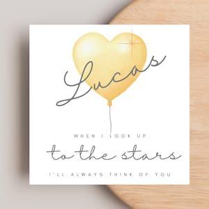 Heavenly Birthday Card, Birthday Card To Heaven, Stillbirth Card, Miscarriage Card, Childloss Birthday Card, Heavenly Anniversary Card