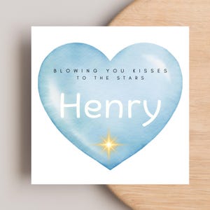Angel Baby Birthday Card, Heavenly Birthday Card, Birthday Card To Heaven, Stillbirth Card, Miscarriage Card, Childloss Birthday Card