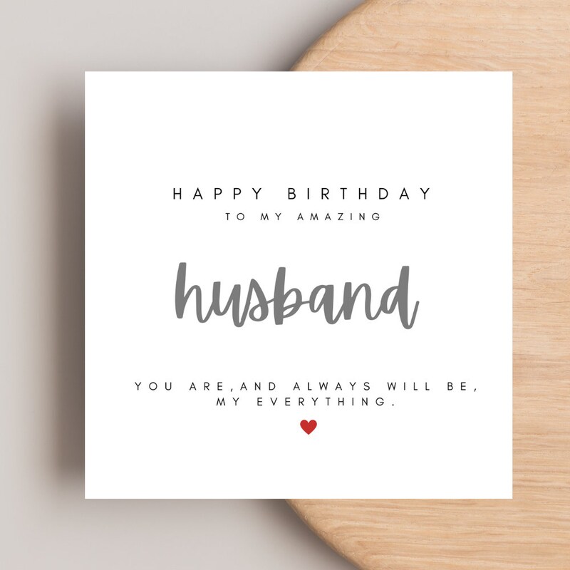 Husband Birthday Etsy