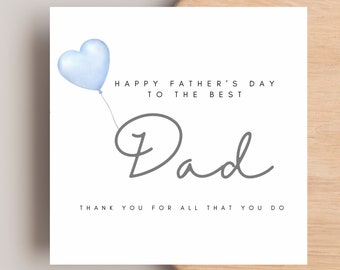 Father’s Day card for Dad, Special Dad Card Father’s Day, Wonderful Dad