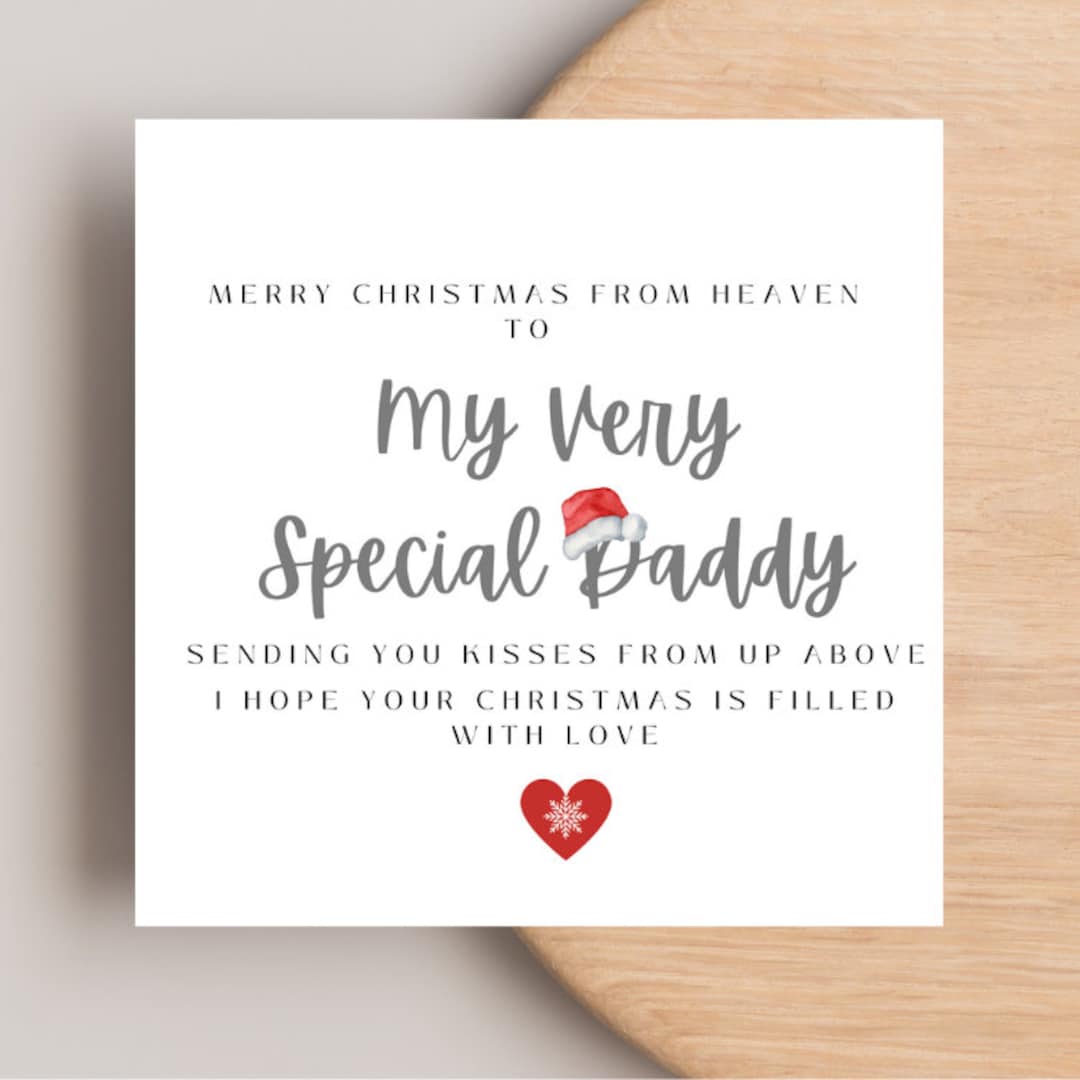 Angel Baby Christmas Card Christmas Card From Heaven to MUMMY Etsy UK