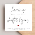 Personalised New home card, New home Gift, New Home Owners Card, First Home Card, Congratulations on your new home card, Friends New home