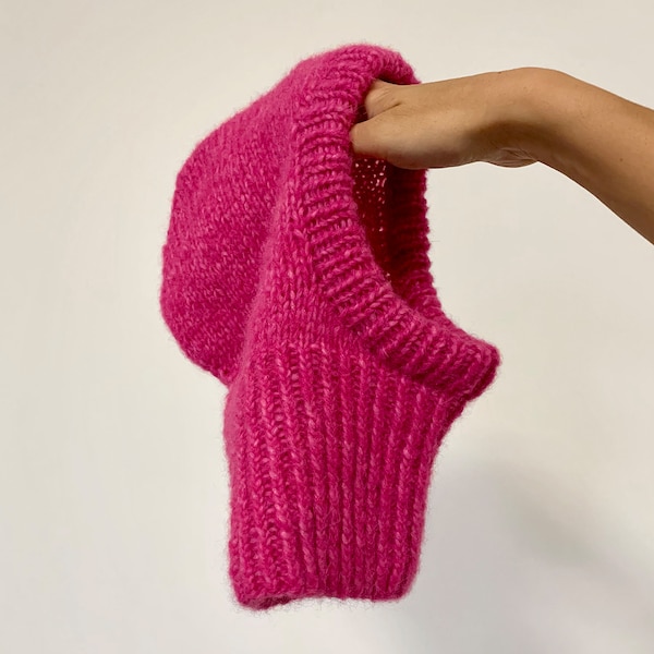 Cosy Balaclava Knitting Pattern