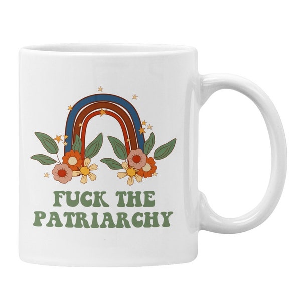 Fuck the Patriarchy Mug Feminist Gift for Women