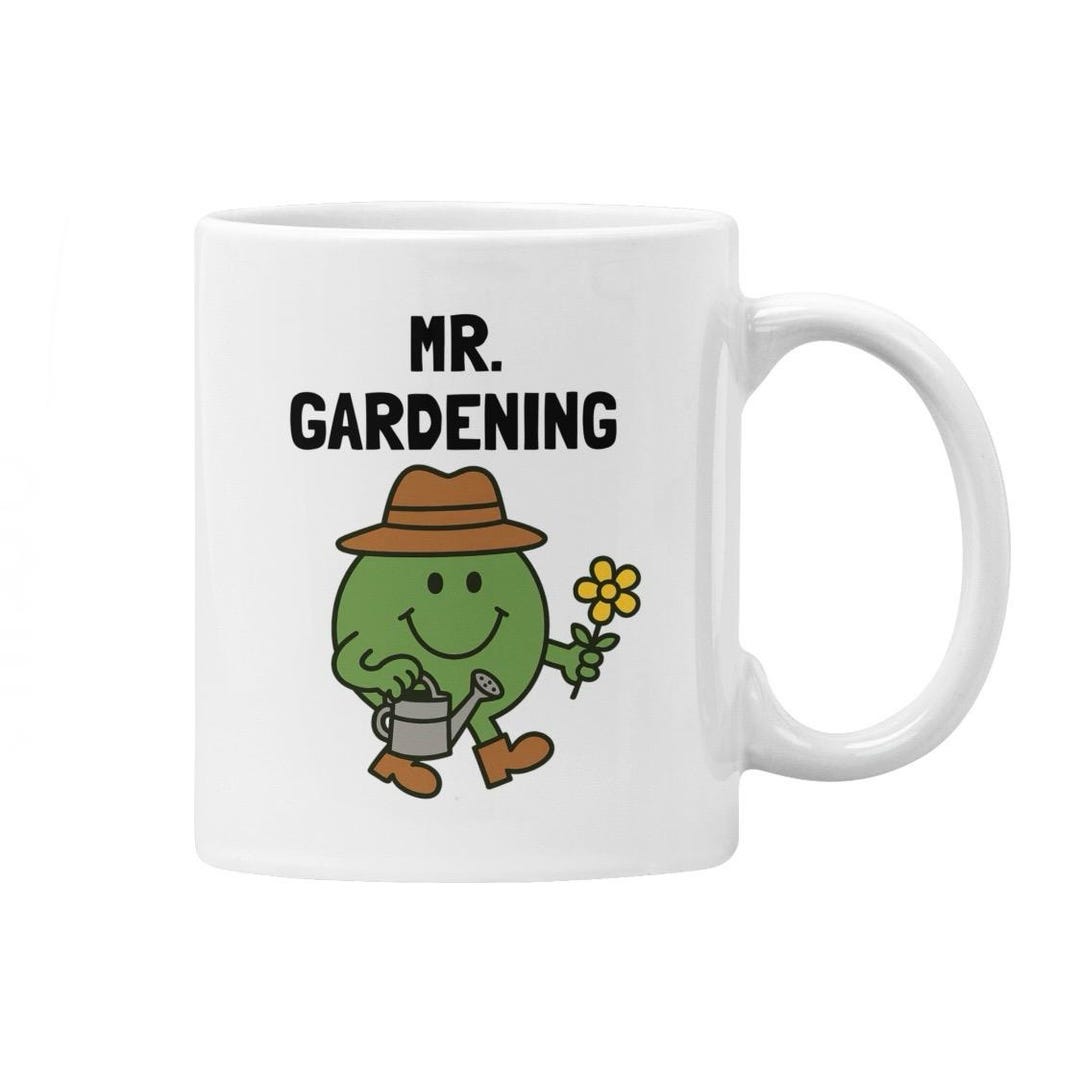 Mr Gardening Mug & Coaster Gardener Gift Green Fingers Gift Cute