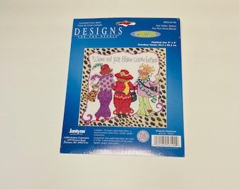 Janlynn 'Not Old, Better" Counted Cross Stitch Kit #056-0190 Designed By Ursula Michael in 2005  The Perfect Gift.