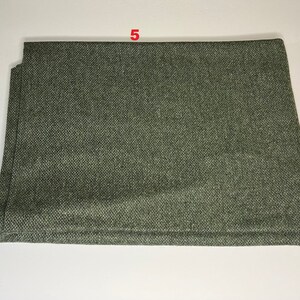 Plaid Wool Blend Fabric Cut By The Yard And Remnant Many Colors To Choose From Great For Winter Coats bild 7