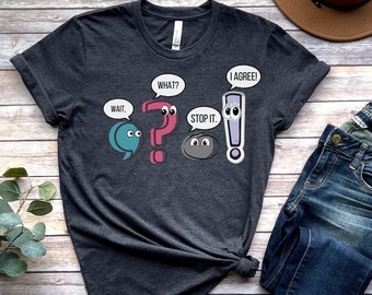 Funny English Tee, Grammar Shirt, Teacher Shirt, English Teacher Tshirt, Teacher Gift, English Teacher Gift, Punctuation T-shirt