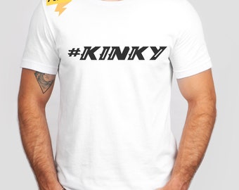 Kinky Unisex T-Shirt: Naughty, Bold Print, Unique Design, Expressive Style, Sexy Apparel, Seductive Tee, Racy Fashion, Provocative Clothing