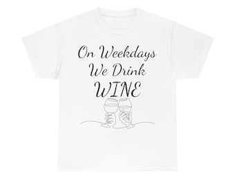 Unisex Wine Cotton Tee