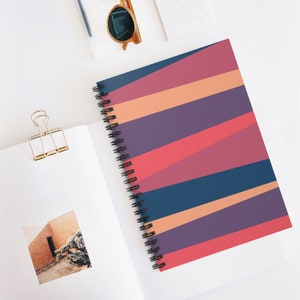 Purple Magic Spiral Notebook - Ruled Line