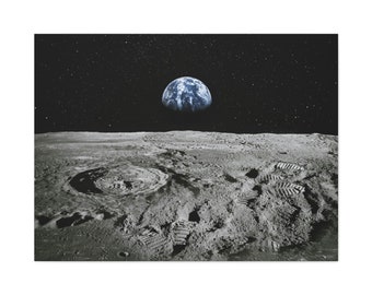 A Look Homeward, Star War Canvas, wall art canvas, wall art prints, Stretched, 1.25&quot;