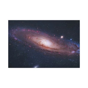 Andromeda Galaxy, canvas wall art, canvas wall prints, living room canvas art, Stretched, 1.25&quot;
