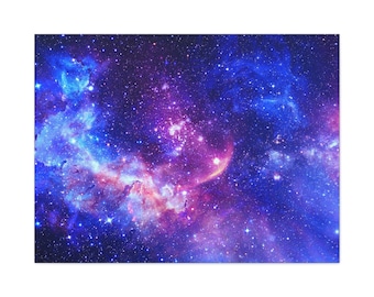 Wonderful galaxy, canvas wall art, canvas wall prints, living room canvas art, Stretched, 1.25&quot;