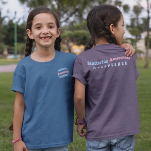 Stuttering Shirt for Children / Kids | Stuttering Awareness and Acceptance Shirt | Gift for People Who Stutter | Stutter Support |