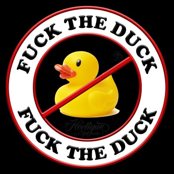 No Jeep ducks | F**k the Duck sticker | Duck cult | decal | funny Jeep decal | Rubber Duck | Don't duck me | Funny Decal | Car Sticker