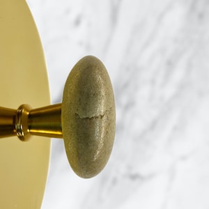 Beach Stone Cabinet Handles, Natural Sea Stone Knobs, Beach Stone Knob, Drawer Pulls, Stone Pull