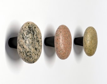 Bathroom Hooks And Hangers,  Towel And Robe Hooks, Rock Towel Holder, Towel Hanger Kitchen, Beach Stone