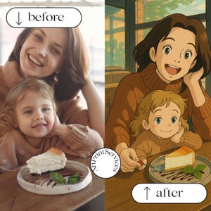 Anime Style Drawing from Your Photo | Personalized Manga Art | Cute Custom Portrait | Perfect Gift for Fans of Anime & Manga