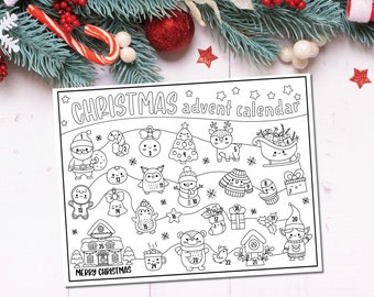 Advent Coloring Sheet