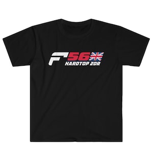 MINI Cooper T-Shirt - F56 2 Door Hardtop | Mini Car Owner Gift | British Car T-Shirt | MINI Cooper 2 Door Hardtop T-Shirt F56