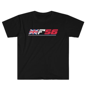 MINI Cooper T-Shirt - F56 | MINI Car Owner Gift | British Car T-Shirt | Mini Cooper 2 Door Hardtop T-Shirt F56 | Car Inspired Shirt