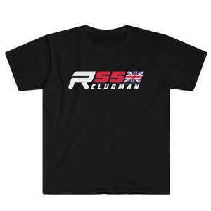 MINI Cooper T-Shirt - R55 Clubman | MINI Car Owner Gift | British Car T-Shirt | Mini Cooper Clubman T-Shirt R55 | Car Inspired Shirt