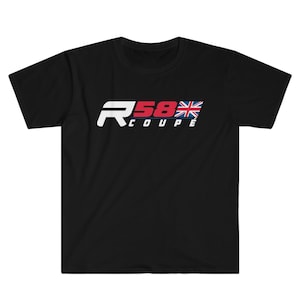 MINI Cooper T-Shirt - R58 Coupe | MINI Car Owner Gift | British Car T-Shirt | Mini Cooper Coupe T-Shirt R58 | Car Inspired Shirt