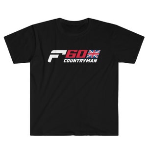 MINI Cooper T-Shirt - F60 Countryman | MINI Car Owner Gift | British Car T-Shirt | Mini Cooper Countryman T-Shirt F60 | Car Inspired Shirt