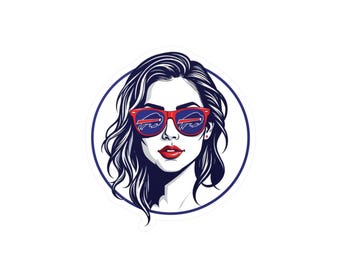 Naklejka Buffalo Bills Girl Vibes