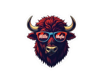 Naklejka BillsMafia Buffalo Head