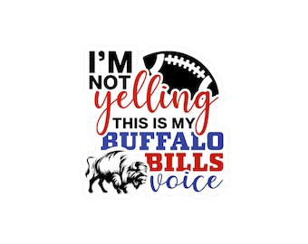 Naklejka głosowa Buffalo Bills