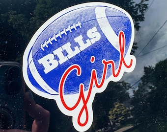 Naklejka Bills Girl