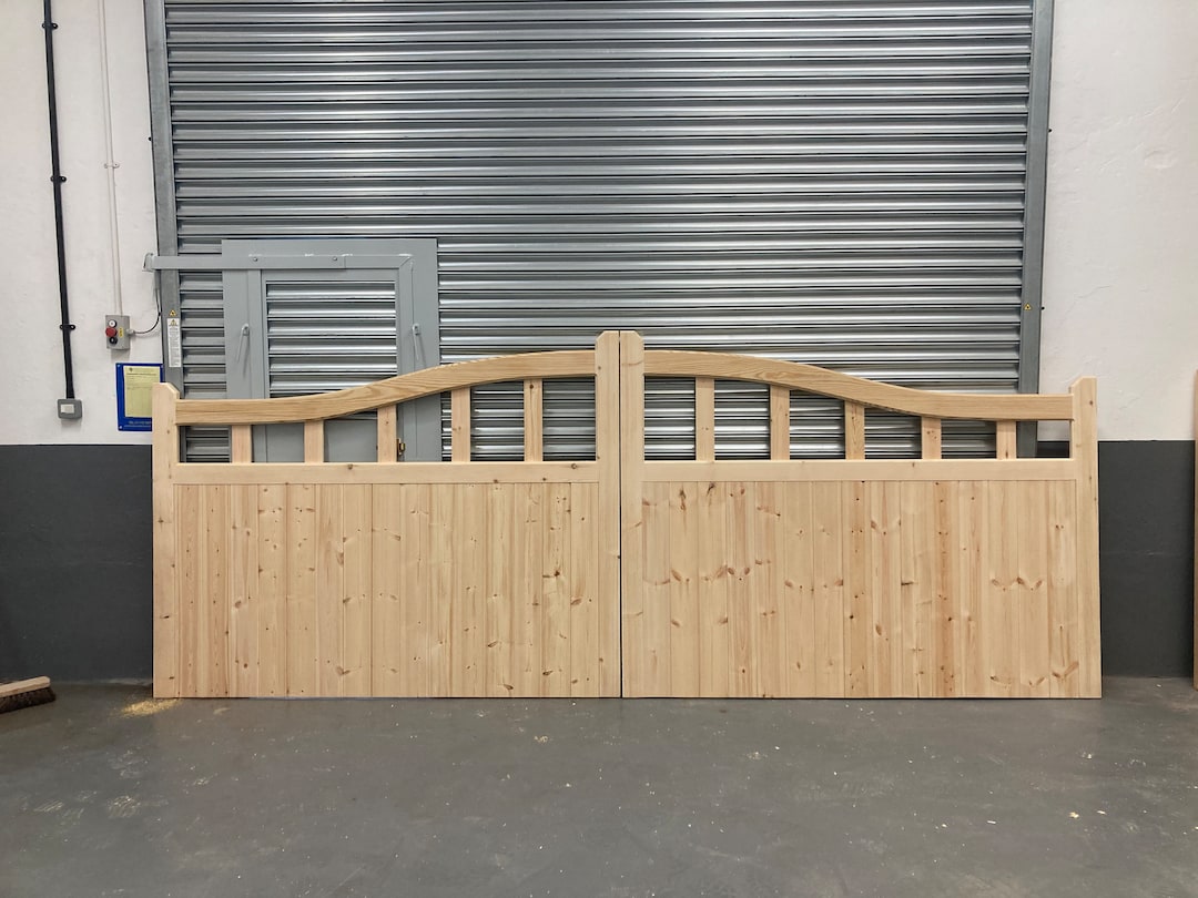 Solid Garden Gates Etsy