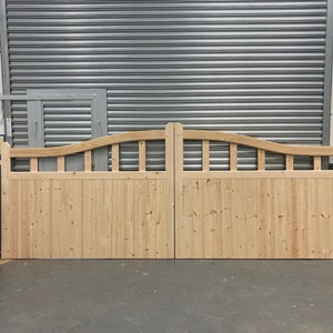 Solid Garden Gates