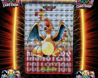 Charizard Red Prism 006 - Carte Proxy Bandai 1996