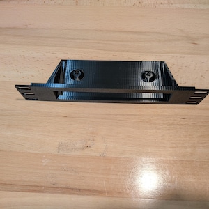 TP-Link tl-sg108e Rack Mount | 1U 10" Network Rack Bracket | Black PETG | Fits 8-Port Gigabit Switch | Home Lab & IT Closet Organizer
