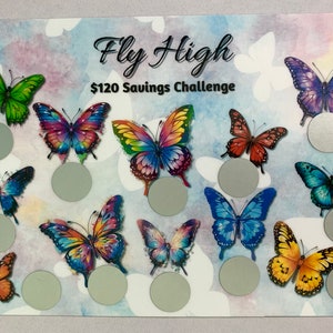 Fly High Scratch-Off Savings Challenge - Save 120 | Low Budget