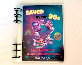 Saved by the 90s - Save 2027 in 2027 Savings Challenge Book | Low Budget Friendly | Pre-Sale